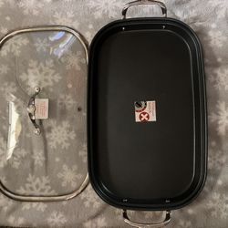 Princess House Heritage Signature Nonstick Double Burner Griddle