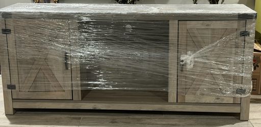 Rustic tv stand and coffee table