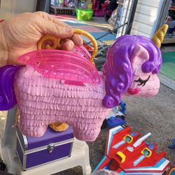 Polly Pocket Unicorn Purse Playset