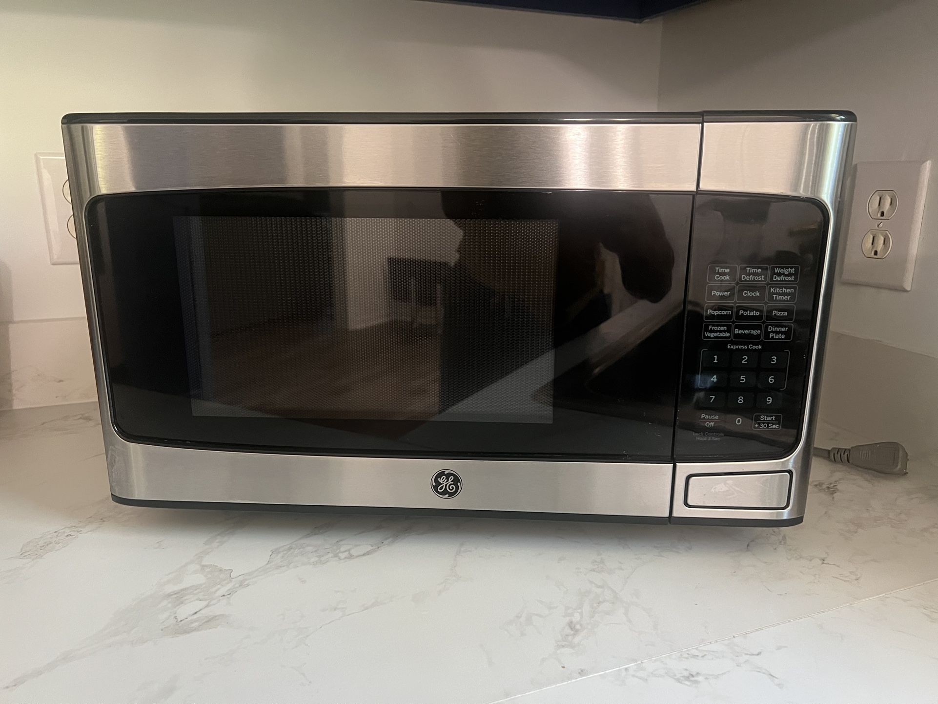 GE Stainless Steel Microwave