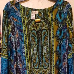 Ladies Size 14 Emma & Michele Quarter Sleeve Dress