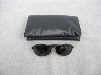 Chrome Hearts Chute Leather Shielded Sunglasses