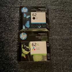 HP 62 Printer cartridges