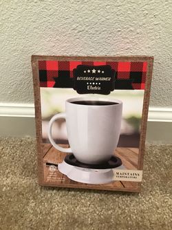 Electric Beverage Mug Warmer Maintains Temperature Brand New