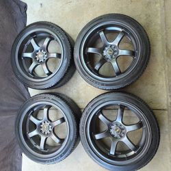 18x7.5J MSR wheels  & Tires 6