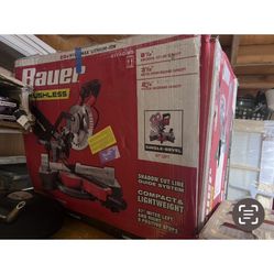 brushless miter saw 8 1/4 bauer