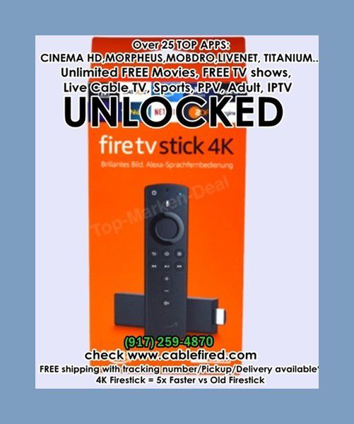 Hn h h tNew Amazon fire TV stick 4k unlocked