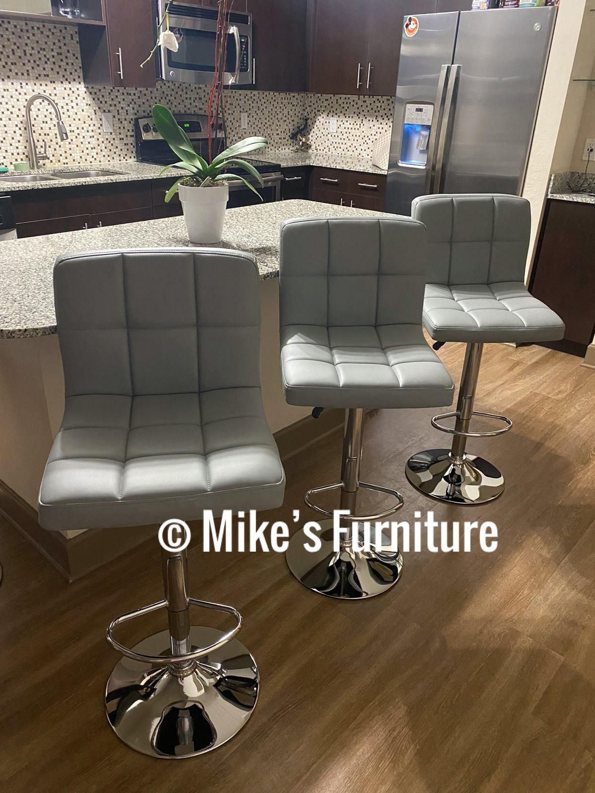 New Adjustable Bar Stools, barstools, barstool, bar stool, Sillas, Dining Chairs, chair, chairs, cadeiras (4 colors Red, Black, White, Gray)