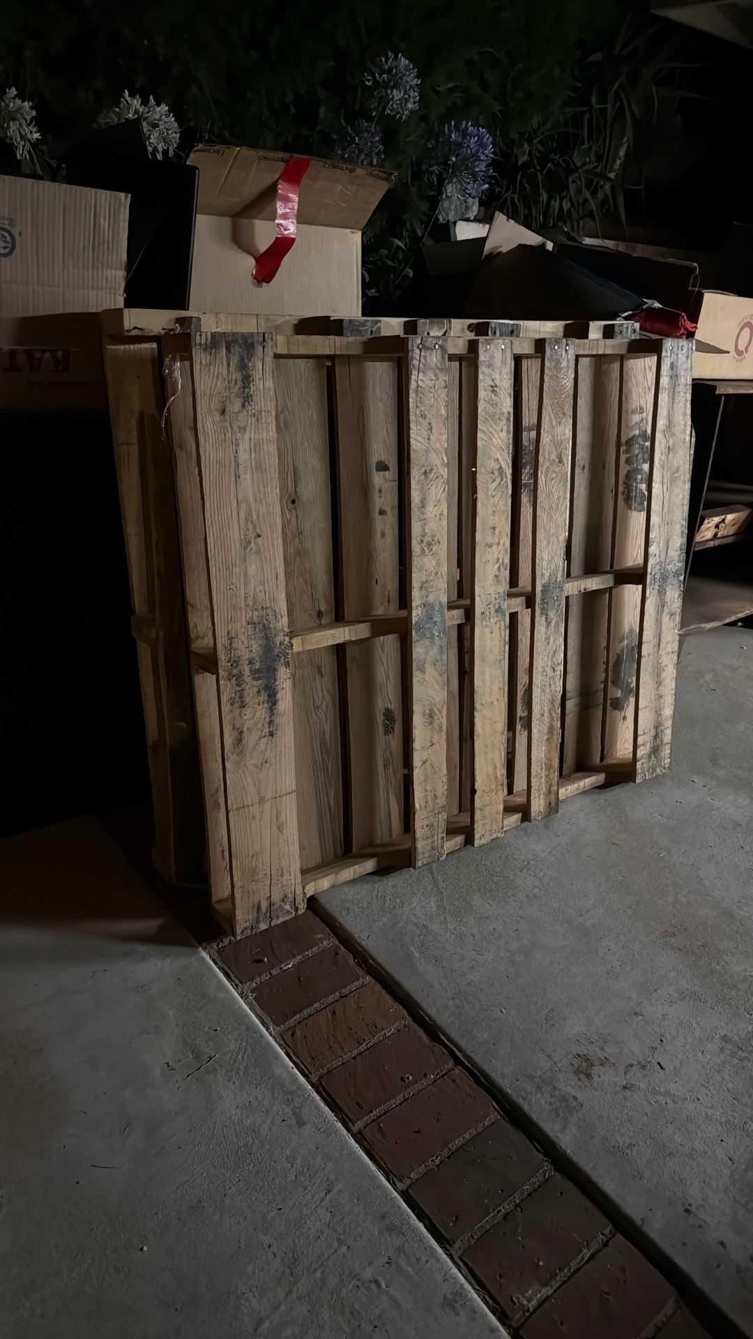 Must Be Picked Up Tomorrow Pallets