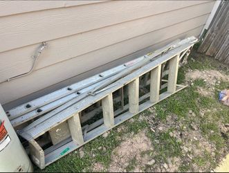 2 ladder 12ft and 18ft extension