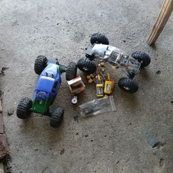Vintage 2008 Team Losi Racing Crawlers/ Servo And Batteries 