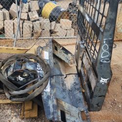 bobcat brand auger attachment w bits 