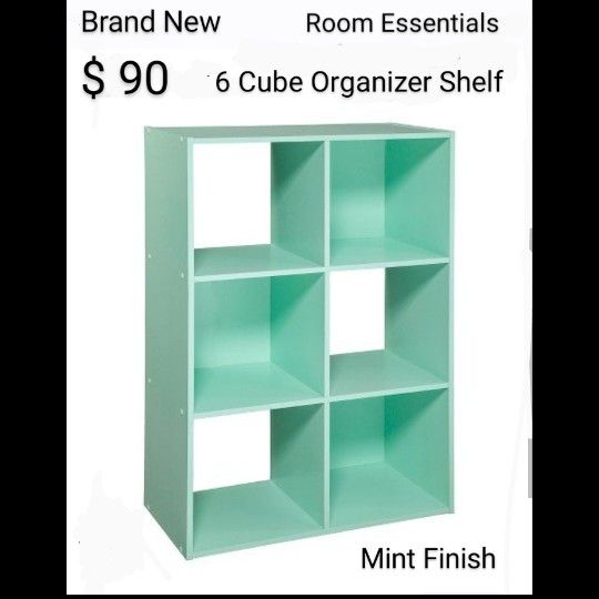 Brand New 6 Cube Organizer Shelf Project 62