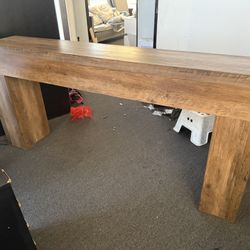 70.9-Inch Extra Long Console Table,Wooden Sofa Table Behind Couch, Farmhouse Entryway Console for Living Room, Hallway, Foyer