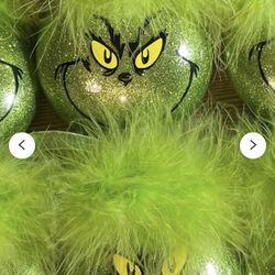 Grinch Christmas Ornaments