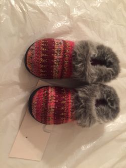 Warm slippers