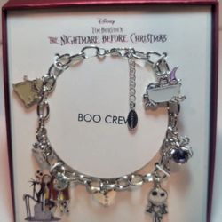 Disney Nightmare before christmas boo crew bracelet New 