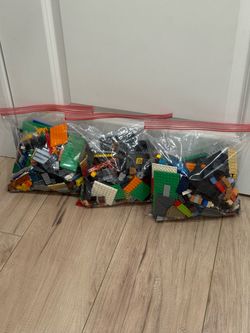 Loose LEGO Pieces Mixed Lot – 3 Bags