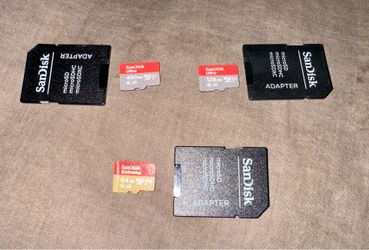 Micro SD card set, 400gb, 128gb, 64gb