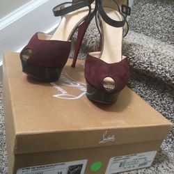 Christian Louboutin, platform peep-toe