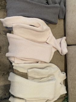 Grey, Pink & Off White Fleece Girls Sets