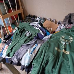 Leftover Rummage Clothes Nice Shoes And Clothes Adult And Children Clothes 