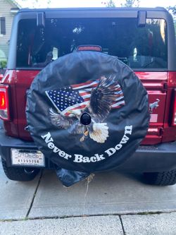 Bronco Sasquatch Spare Tire Cover