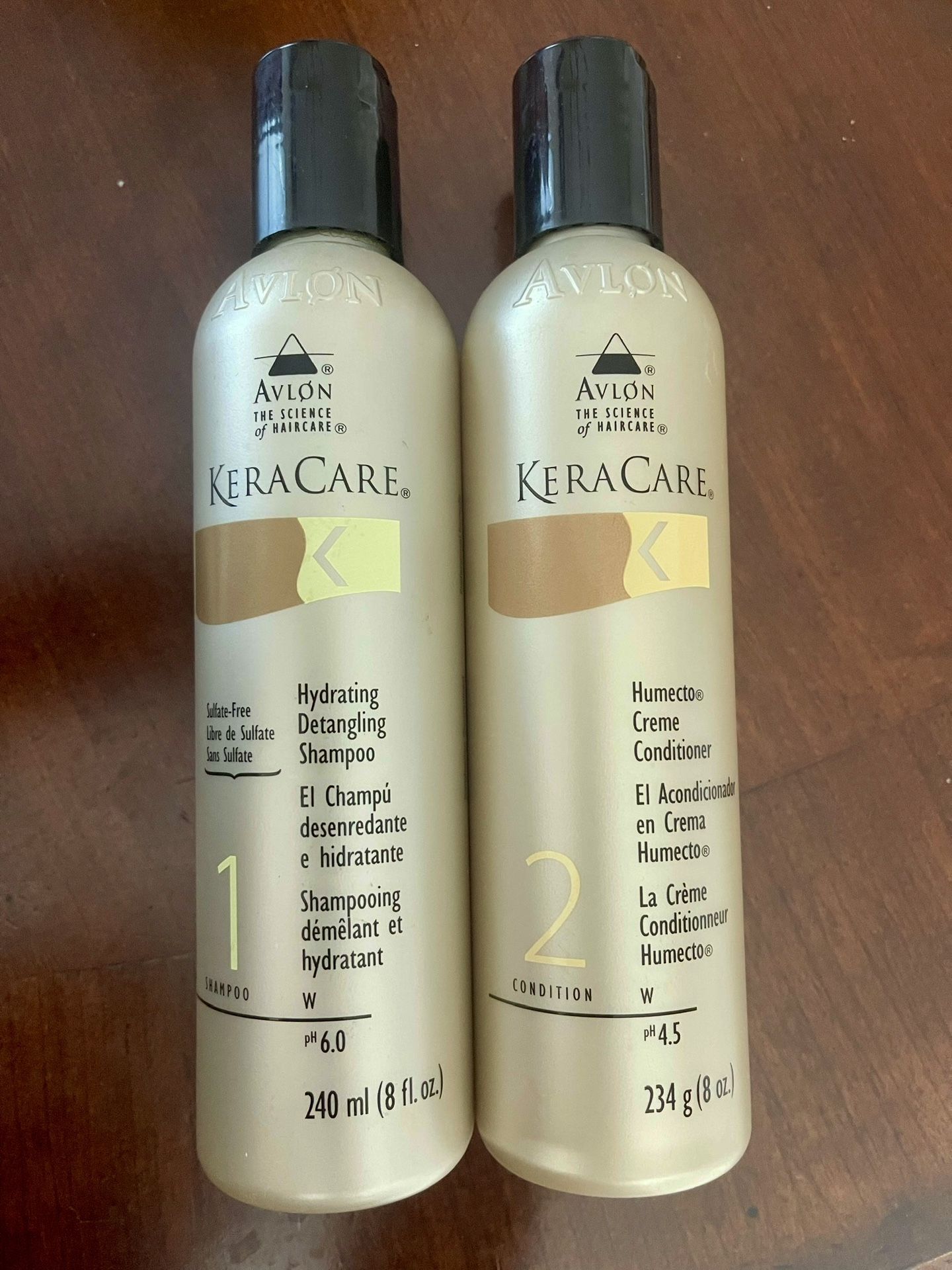 KeraCare Hydrating Detangling Shampoo & Humecto Cream Conditioner