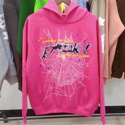 Sp5der P!nk Hoodie & Sweats