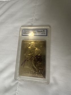 Kobe Bryant Rookie Purple Signature