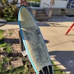 6'6 Torq Fish Surfboard (Blue)