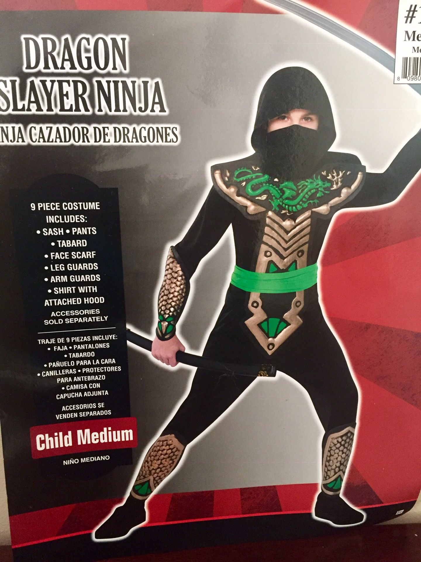 Child’s Ninja Costume!