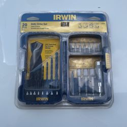 IRWIN 20 Piece Drill/Drive Set