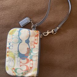 Coach Multicolor Wristlet