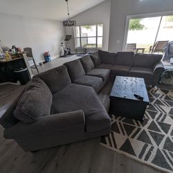 3 Piece Sectional - Grey