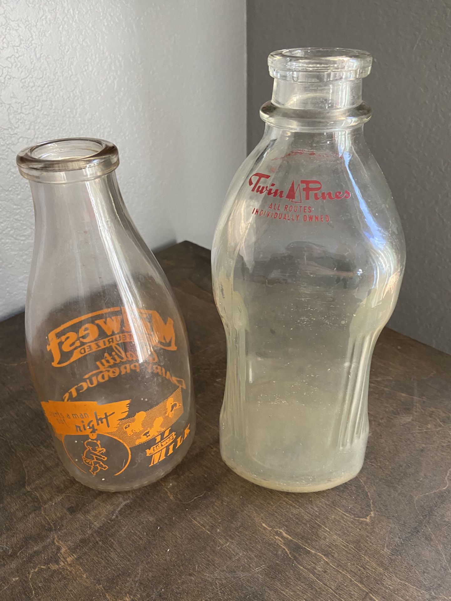 Antique Milk Bottles 