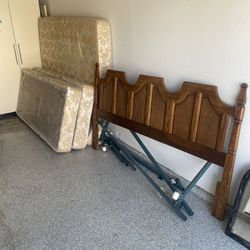 King Size Bed and Bed Frame 