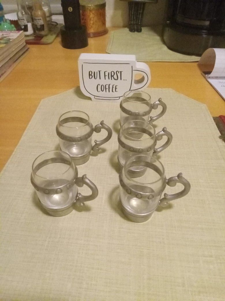 Vintage 1950's/1960's EXPRESSO/SHOT GLASSES