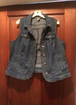 Denim vest