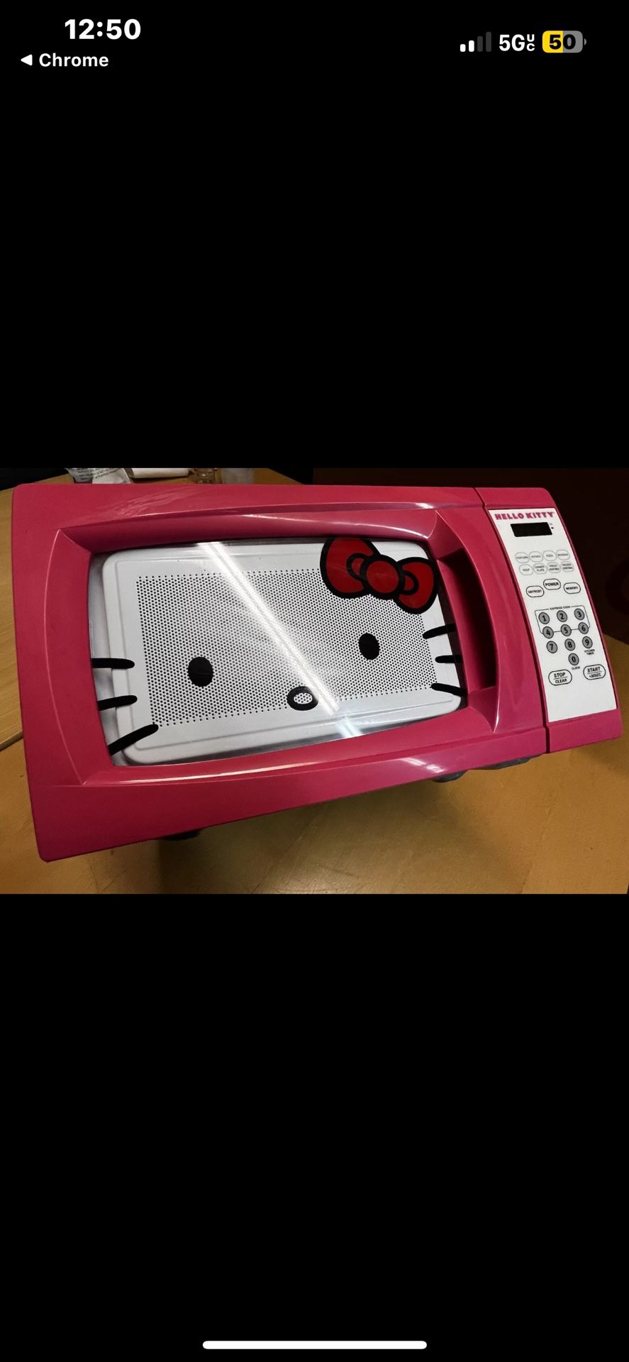 Rare Hello Kitty Microwave 