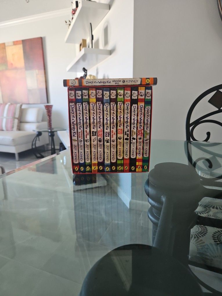 Dairy Of A Wimpy Kid Series Books 1-14