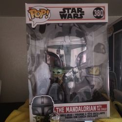 Boba fett  the mandalorian funko pops