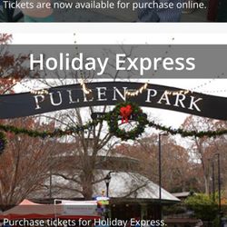 Pullen Park Holiday Express