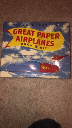 Great Paper Airplanes Book and Kit
