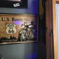 Antique Route 66 Wall Hanging
