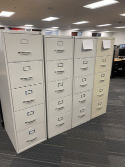 HON Cabinets 5 Drawer