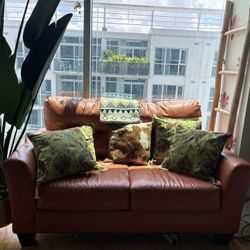 High End, Stylish Orange Paulie Loveseat from Ashley Furniture 