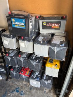 Car batteries