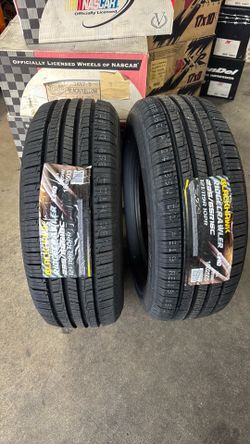 Brand new 10 ply black hawk tires for any transit ford van
