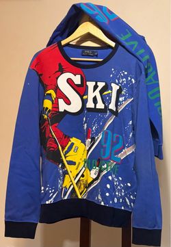 Polo Ralph Lauren ski 92 track suit pants sweater sweats size large